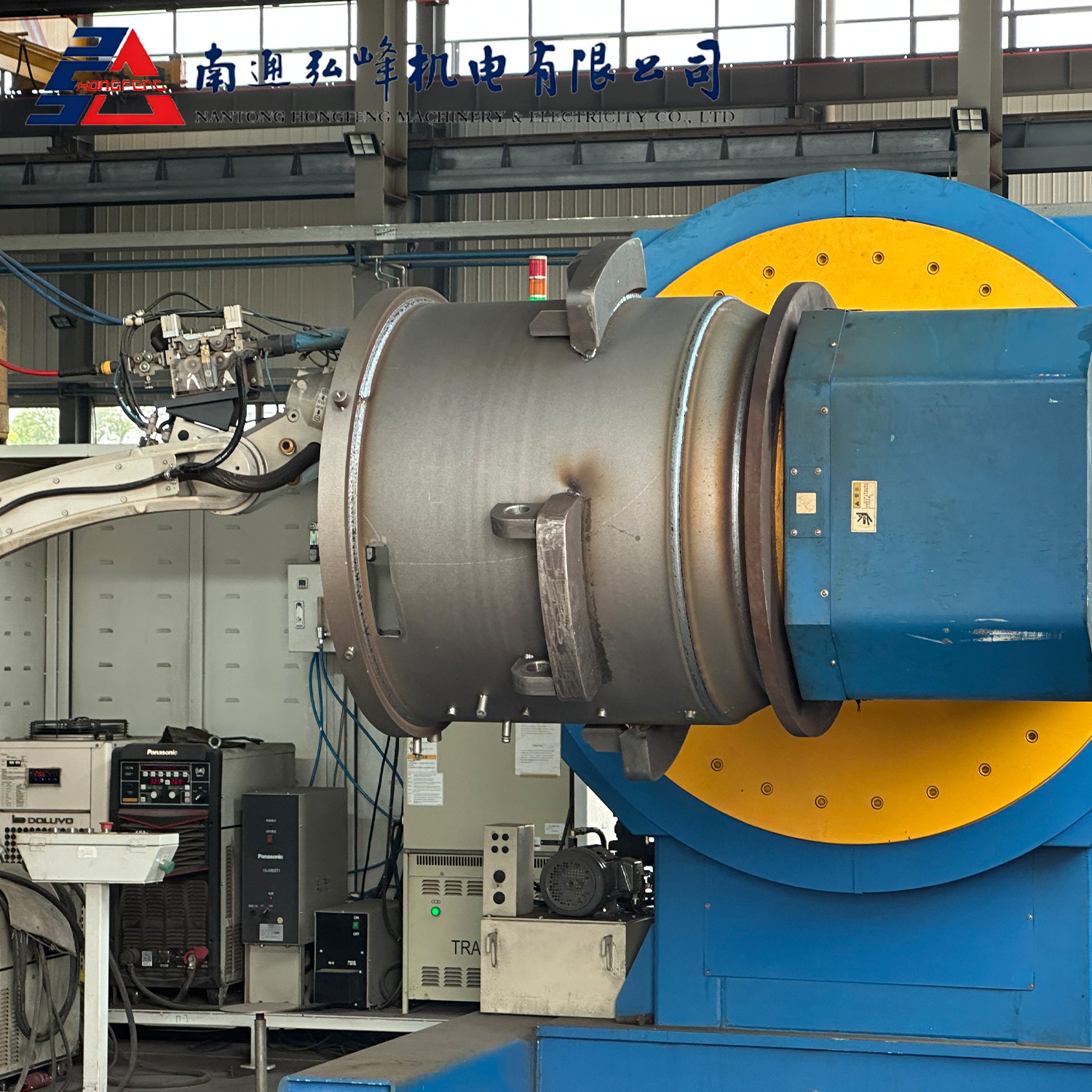 Welding of Generator Motor Casing