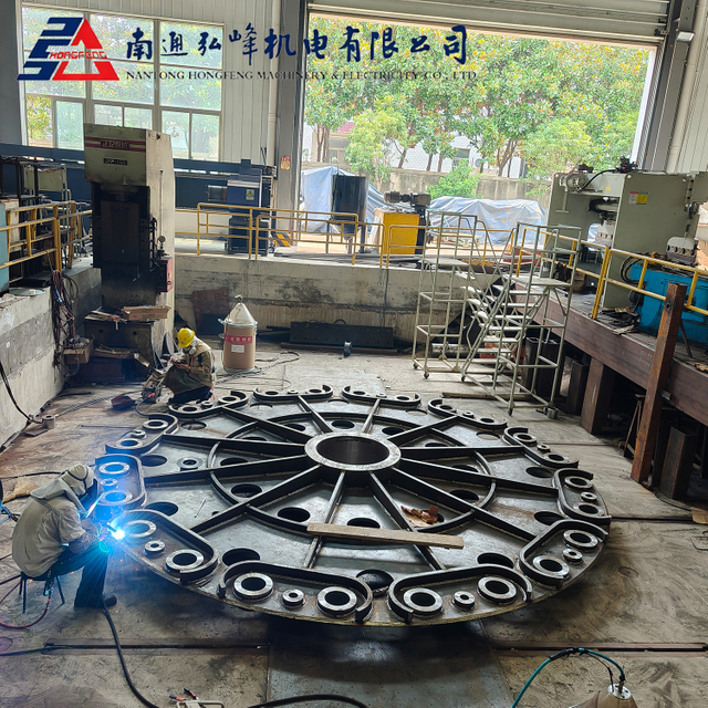 Cable Equipment Large Disc Welding